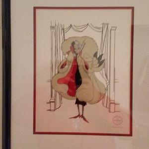 Disney's Cruella De Vil Limited Edition Cel Bundle